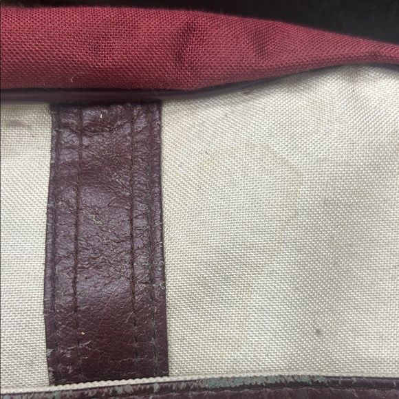 Maroon and Cream Bag - Picture 5 of 7